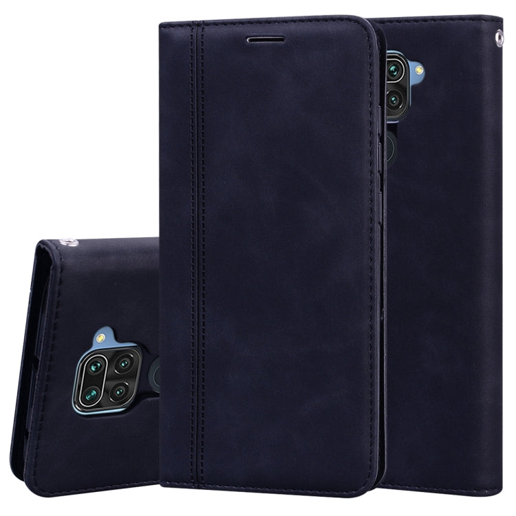 Frosted Business Magnetic Horizontal Flip PU Leather Case with Holder & Card Slot & Lanyard, For Xiaomi Redmi Note 8T, For Xiaomi Redmi Note 9 / Redmi 10X 4G, For Xiaomi Redmi Note 9S, For Xiaomi Mi CC9 / A3 Lite / Mi 9 Lite, For Xiaomi Mi CC9e