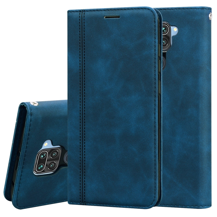 Frosted Business Magnetic Horizontal Flip PU Leather Case with Holder & Card Slot & Lanyard, For Xiaomi Redmi Note 8T, For Xiaomi Redmi Note 9 / Redmi 10X 4G, For Xiaomi Redmi Note 9S, For Xiaomi Mi CC9 / A3 Lite / Mi 9 Lite, For Xiaomi Mi CC9e