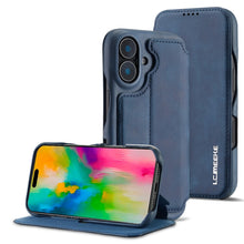 Load image into Gallery viewer, LC.IMEEKE Hon Ancient Series Flip Leather Phone Case, For iPhone 15 Pro, For iPhone 15 Plus, For iPhone 15