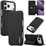 LC.IMEEKE Hon Ancient Series Flip Leather Phone Case, For iPhone 18 Pro / 17 Pro, For iPhone 18 Pro Max / 17 Pro Max, For iPhone 17, For iPhone 17 Air, For iPhone 16 Pro Max, For iPhone 16 Pro, For iPhone 16 Plus, For iPhone 16, For iPhone 15 Pro Max