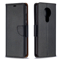Load image into Gallery viewer, Litchi Texture Pure Color Horizontal Flip Leather Case with Holder &amp; Card Slots &amp; Wallet &amp; Lanyard, For Nokia 5.3, For Xiaomi Redmi Note 9