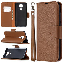 Load image into Gallery viewer, Litchi Texture Pure Color Horizontal Flip Leather Case with Holder &amp; Card Slots &amp; Wallet &amp; Lanyard, For Nokia 5.3, For Xiaomi Redmi Note 9