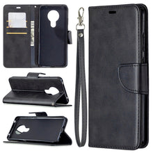 Load image into Gallery viewer, Retro Lambskin Texture Pure Color Horizontal Flip PU Leather Case with Holder &amp; Card Slots &amp; Wallet &amp; Lanyard, For Xiaomi Redmi Note 9, For Nokia 5.3