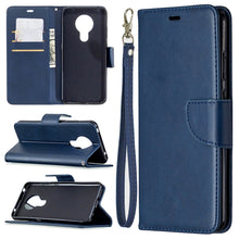 Load image into Gallery viewer, Retro Lambskin Texture Pure Color Horizontal Flip PU Leather Case with Holder &amp; Card Slots &amp; Wallet &amp; Lanyard, For Xiaomi Redmi Note 9, For Nokia 5.3