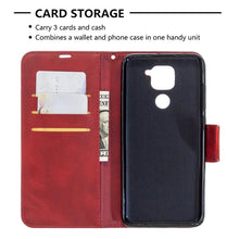 Load image into Gallery viewer, Retro Lambskin Texture Pure Color Horizontal Flip PU Leather Case with Holder &amp; Card Slots &amp; Wallet &amp; Lanyard, For Xiaomi Redmi Note 9, For Nokia 5.3