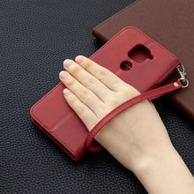 Load image into Gallery viewer, Retro Lambskin Texture Pure Color Horizontal Flip PU Leather Case with Holder &amp; Card Slots &amp; Wallet &amp; Lanyard, For Xiaomi Redmi Note 9, For Nokia 5.3