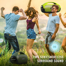 Load image into Gallery viewer, HOPESTAR A50 80W IPX6 Waterproof Portable Bluetooth Speaker Outdoor Subwoofer