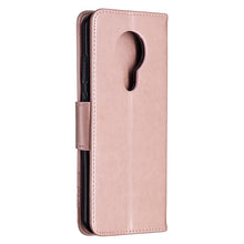 Load image into Gallery viewer, Two Butterflies Embossing Pattern Horizontal Flip Leather Case with Holder &amp; Card Slot &amp; Wallet &amp; Lanyard, For Nokia 5.3, For Xiaomi Redmi Note 9