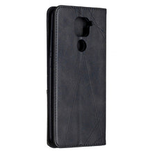 Load image into Gallery viewer, Rhombus Texture Horizontal Flip Magnetic Leather Case with Holder &amp; Card Slots &amp; Wallet, For Xiaomi Redmi Note 9