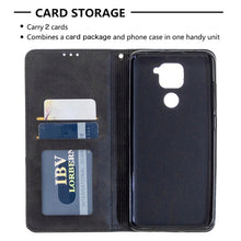 Load image into Gallery viewer, Rhombus Texture Horizontal Flip Magnetic Leather Case with Holder &amp; Card Slots &amp; Wallet, For Xiaomi Redmi Note 9