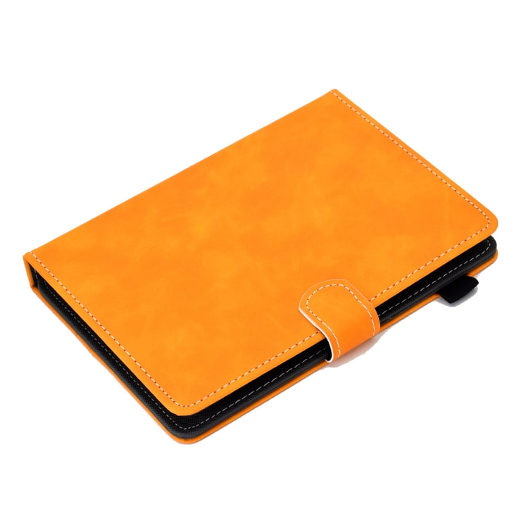 Tablet PC Universal Cowhide Texture Horizontal Flip Leather Case with Holder & Card Slots & Pen Slot