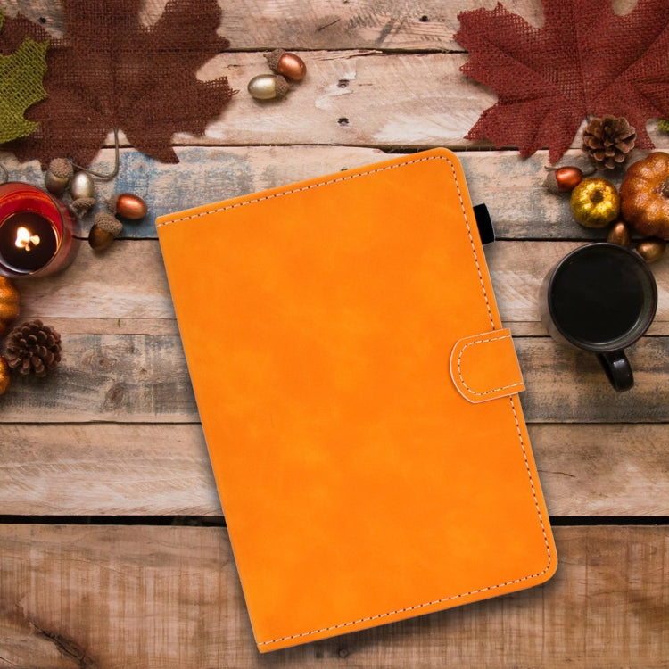 Tablet PC Universal Cowhide Texture Horizontal Flip Leather Case with Holder & Card Slots & Pen Slot