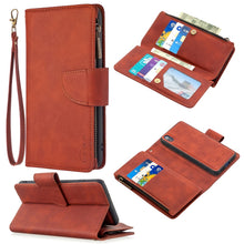 Load image into Gallery viewer, Skin Feel Detachable Magnetic Zipper Horizontal Flip PU Leather Case with Multi-Card Slots &amp; Holder &amp; Wallet &amp; Photo Frame &amp; Lanyard, For Xiaomi Redmi 7A, For Xiaomi Redmi 7, For Xiaomi Redmi 8A, For Xiaomi Redmi 8, For Xiaomi Redmi K20                ...