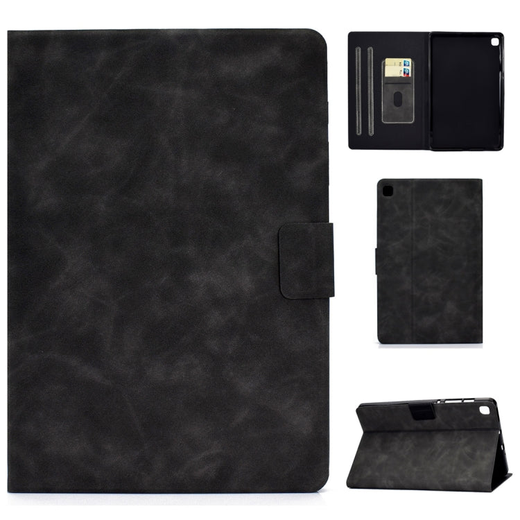 Cowhide Texture Horizontal Flip Leather Case with Holder & Card Slots & Sleep / Wake-up Function, For Samsung Galaxy Tab S6 Lite P610/P615, For Samsung Galaxy Tab A 8.0 (2019) T290/T295, For Samsung Galaxy Tab A 10.1 (2019) T510/T515                   ...