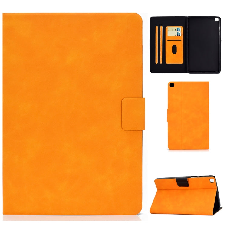 Cowhide Texture Horizontal Flip Leather Case with Holder & Card Slots & Sleep / Wake-up Function, For Samsung Galaxy Tab S6 Lite P610/P615, For Samsung Galaxy Tab A 8.0 (2019) T290/T295, For Samsung Galaxy Tab A 10.1 (2019) T510/T515                   ...