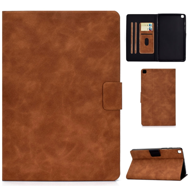 Cowhide Texture Horizontal Flip Leather Case with Holder & Card Slots & Sleep / Wake-up Function, For Samsung Galaxy Tab S6 Lite P610/P615, For Samsung Galaxy Tab A 8.0 (2019) T290/T295, For Samsung Galaxy Tab A 10.1 (2019) T510/T515                   ...