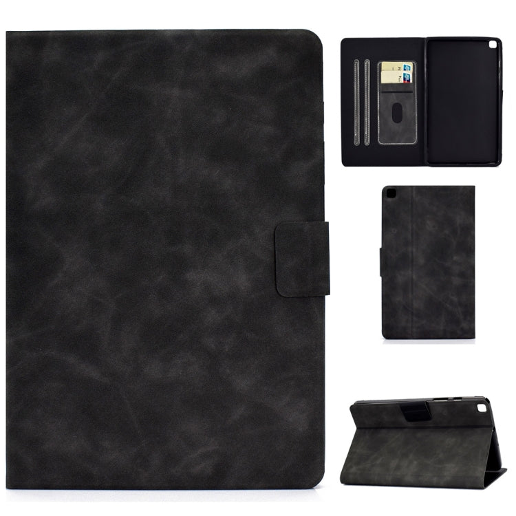 Cowhide Texture Horizontal Flip Leather Case with Holder & Card Slots & Sleep / Wake-up Function, For Samsung Galaxy Tab S6 Lite P610/P615, For Samsung Galaxy Tab A 8.0 (2019) T290/T295, For Samsung Galaxy Tab A 10.1 (2019) T510/T515                   ...