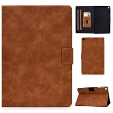 Load image into Gallery viewer, Cowhide Texture Horizontal Flip Leather Case with Holder &amp; Card Slots &amp; Sleep / Wake-up Function, For Samsung Galaxy Tab S6 Lite P610/P615, For Samsung Galaxy Tab A 8.0 (2019) T290/T295, For Samsung Galaxy Tab A 10.1 (2019) T510/T515                   ...