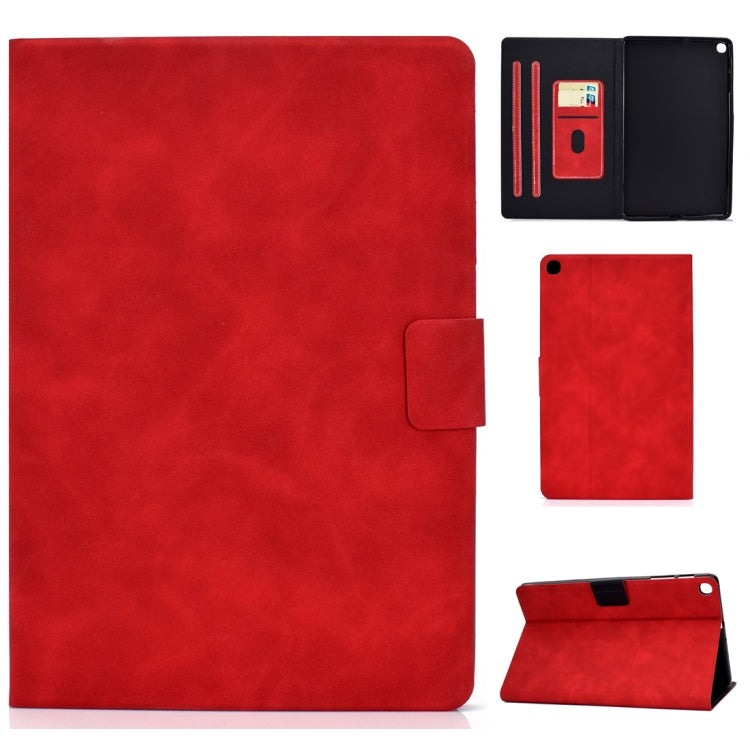 Cowhide Texture Horizontal Flip Leather Case with Holder & Card Slots & Sleep / Wake-up Function, For Samsung Galaxy Tab S6 Lite P610/P615, For Samsung Galaxy Tab A 8.0 (2019) T290/T295, For Samsung Galaxy Tab A 10.1 (2019) T510/T515                   ...