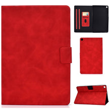 Load image into Gallery viewer, Cowhide Texture Horizontal Flip Leather Case with Holder &amp; Card Slots &amp; Sleep / Wake-up Function, For Samsung Galaxy Tab S6 Lite P610/P615, For Samsung Galaxy Tab A 8.0 (2019) T290/T295, For Samsung Galaxy Tab A 10.1 (2019) T510/T515                   ...