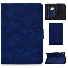 Load image into Gallery viewer, Cowhide Texture Horizontal Flip Leather Case with Holder &amp; Card Slots &amp; Sleep / Wake-up Function, For Samsung Galaxy Tab S6 Lite P610/P615, For Samsung Galaxy Tab A 8.0 (2019) T290/T295, For Samsung Galaxy Tab A 10.1 (2019) T510/T515                   ...