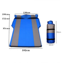 Load image into Gallery viewer, Universal Car Polyester Pongee Sleeping Mat Mattress Off-road SUV Trunk Travel Inflatable Mattress Air Bed, 180 x 130 x 102cm, 195 x 130 x 109cm