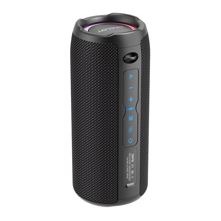 Zealot S49 Pro 20W Outdoor Portable Wireless Bluetooth Speaker with RGB Light, S49 Pro
