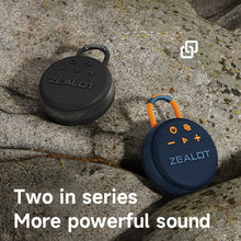 Load image into Gallery viewer, Zealot S77 IPX7 Waterproof Portable Wireless Bluetooth Speaker, S77