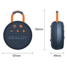 Load image into Gallery viewer, Zealot S77 IPX7 Waterproof Portable Wireless Bluetooth Speaker, S77