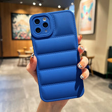 Load image into Gallery viewer, Eiderdown Airbag Frosted TPU Phone Case, For iPhone 12 Pro, For iPhone 11 Pro Max, For iPhone 11, For iPhone 11 Pro, For iPhone XS / X, For iPhone XR, For iPhone XS Max, For iPhone 8 Plus / 7 Plus