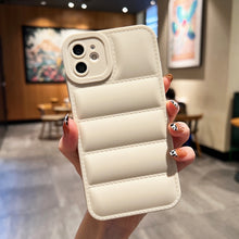 Load image into Gallery viewer, Eiderdown Airbag Frosted TPU Phone Case, For iPhone 12 Pro, For iPhone 11 Pro Max, For iPhone 11, For iPhone 11 Pro, For iPhone XS / X, For iPhone XR, For iPhone XS Max, For iPhone 8 Plus / 7 Plus