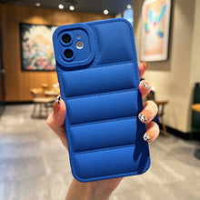 Load image into Gallery viewer, Eiderdown Airbag Frosted TPU Phone Case, For iPhone 12 Pro, For iPhone 11 Pro Max, For iPhone 11, For iPhone 11 Pro, For iPhone XS / X, For iPhone XR, For iPhone XS Max, For iPhone 8 Plus / 7 Plus