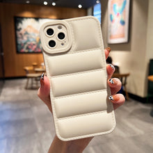 Load image into Gallery viewer, Eiderdown Airbag Frosted TPU Phone Case, For iPhone 12 Pro, For iPhone 11 Pro Max, For iPhone 11, For iPhone 11 Pro, For iPhone XS / X, For iPhone XR, For iPhone XS Max, For iPhone 8 Plus / 7 Plus
