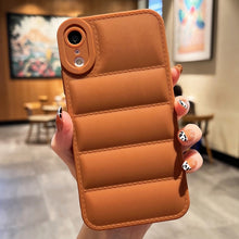 Load image into Gallery viewer, Eiderdown Airbag Frosted TPU Phone Case, For iPhone 12 Pro, For iPhone 11 Pro Max, For iPhone 11, For iPhone 11 Pro, For iPhone XS / X, For iPhone XR, For iPhone XS Max, For iPhone 8 Plus / 7 Plus