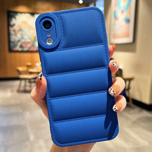 Load image into Gallery viewer, Eiderdown Airbag Frosted TPU Phone Case, For iPhone 12 Pro, For iPhone 11 Pro Max, For iPhone 11, For iPhone 11 Pro, For iPhone XS / X, For iPhone XR, For iPhone XS Max, For iPhone 8 Plus / 7 Plus