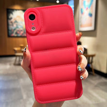 Load image into Gallery viewer, Eiderdown Airbag Frosted TPU Phone Case, For iPhone 12 Pro, For iPhone 11 Pro Max, For iPhone 11, For iPhone 11 Pro, For iPhone XS / X, For iPhone XR, For iPhone XS Max, For iPhone 8 Plus / 7 Plus