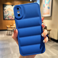 Load image into Gallery viewer, Eiderdown Airbag Frosted TPU Phone Case, For iPhone 12 Pro, For iPhone 11 Pro Max, For iPhone 11, For iPhone 11 Pro, For iPhone XS / X, For iPhone XR, For iPhone XS Max, For iPhone 8 Plus / 7 Plus