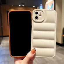 Load image into Gallery viewer, Eiderdown Airbag Frosted TPU Phone Case, For iPhone 12 Pro, For iPhone 11 Pro Max, For iPhone 11, For iPhone 11 Pro, For iPhone XS / X, For iPhone XR, For iPhone XS Max, For iPhone 8 Plus / 7 Plus