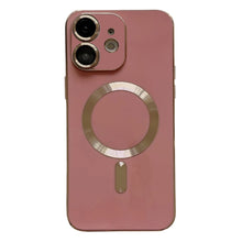 Load image into Gallery viewer, Magsafe Plating TPU Phone Case with Lens Film, For iPhone 13 Pro, For iPhone 13, For iPhone 12, For iPhone 12 Pro Max, For iPhone 12 Pro, For iPhone 11 Pro Max, For iPhone 11