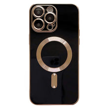 Load image into Gallery viewer, Magsafe Plating TPU Phone Case with Lens Film, For iPhone 13 Pro, For iPhone 13, For iPhone 12, For iPhone 12 Pro Max, For iPhone 12 Pro, For iPhone 11 Pro Max, For iPhone 11