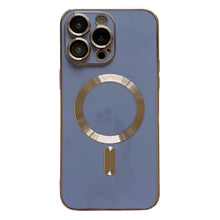 Load image into Gallery viewer, Magsafe Plating TPU Phone Case with Lens Film, For iPhone 13 Pro, For iPhone 13, For iPhone 12, For iPhone 12 Pro Max, For iPhone 12 Pro, For iPhone 11 Pro Max, For iPhone 11