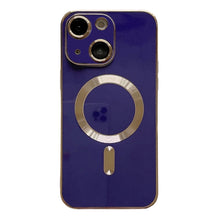 Load image into Gallery viewer, Magsafe Plating TPU Phone Case with Lens Film, For iPhone 13 Pro, For iPhone 13, For iPhone 12, For iPhone 12 Pro Max, For iPhone 12 Pro, For iPhone 11 Pro Max, For iPhone 11