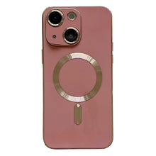Load image into Gallery viewer, Magsafe Plating TPU Phone Case with Lens Film, For iPhone 13 Pro, For iPhone 13, For iPhone 12, For iPhone 12 Pro Max, For iPhone 12 Pro, For iPhone 11 Pro Max, For iPhone 11