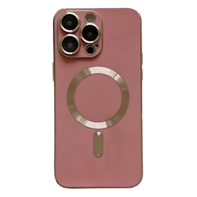 Magsafe Plating TPU Phone Case with Lens Film, For iPhone 13 Pro, For iPhone 13, For iPhone 12, For iPhone 12 Pro Max, For iPhone 12 Pro, For iPhone 11 Pro Max, For iPhone 11