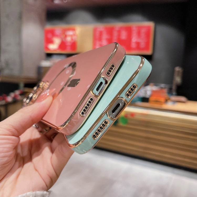 Magsafe Plating TPU Phone Case with Lens Film, For iPhone 13 Pro, For iPhone 13, For iPhone 12, For iPhone 12 Pro Max, For iPhone 12 Pro, For iPhone 11 Pro Max, For iPhone 11
