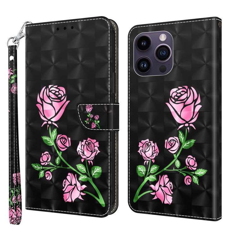 3D Painted Leather Phone Case, For iPhone 15 Pro Max, For iPhone 15 Pro, For iPhone 15 Plus, For iPhone 15