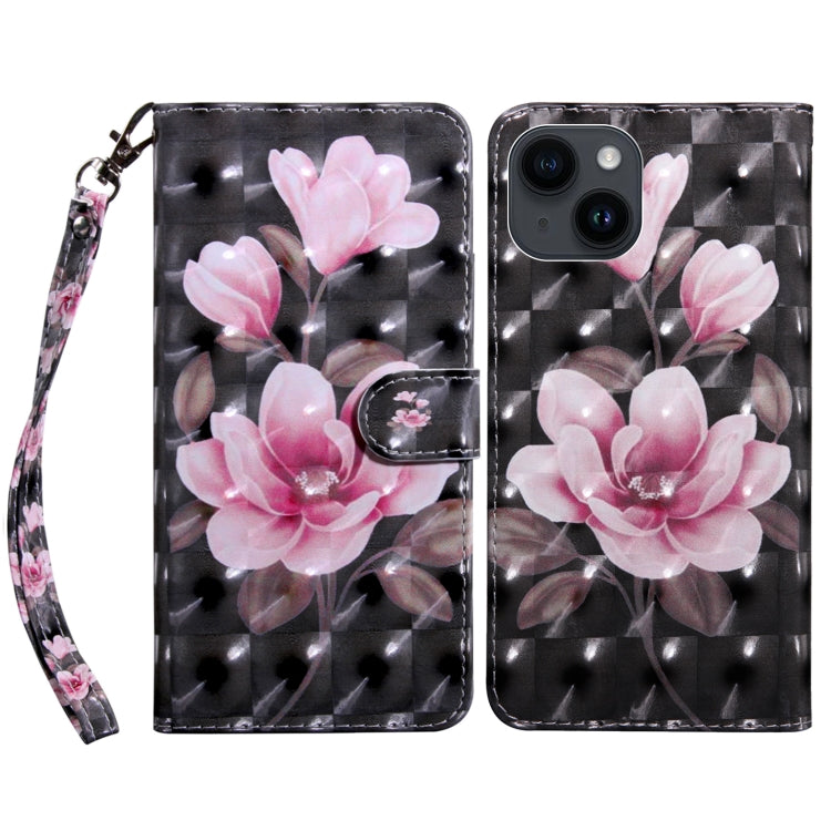 3D Painted Leather Phone Case, For iPhone 15 Pro Max, For iPhone 15 Pro, For iPhone 15 Plus, For iPhone 15