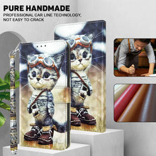 Load image into Gallery viewer, 3D Painted Leather Phone Case, For iPhone 16 Pro Max, For iPhone 16 Pro, For iPhone 16 Plus, For iPhone 16