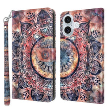Load image into Gallery viewer, 3D Painted Leather Phone Case, For iPhone 16 Pro Max, For iPhone 16 Pro, For iPhone 16 Plus, For iPhone 16