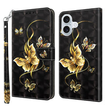 Load image into Gallery viewer, 3D Painted Leather Phone Case, For iPhone 16 Pro Max, For iPhone 16 Pro, For iPhone 16 Plus, For iPhone 16